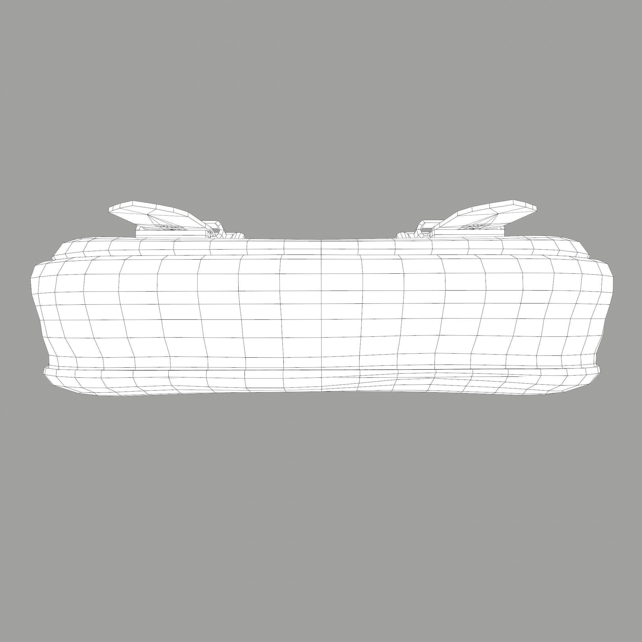 Medieval Bag Low-poly 3D model_32