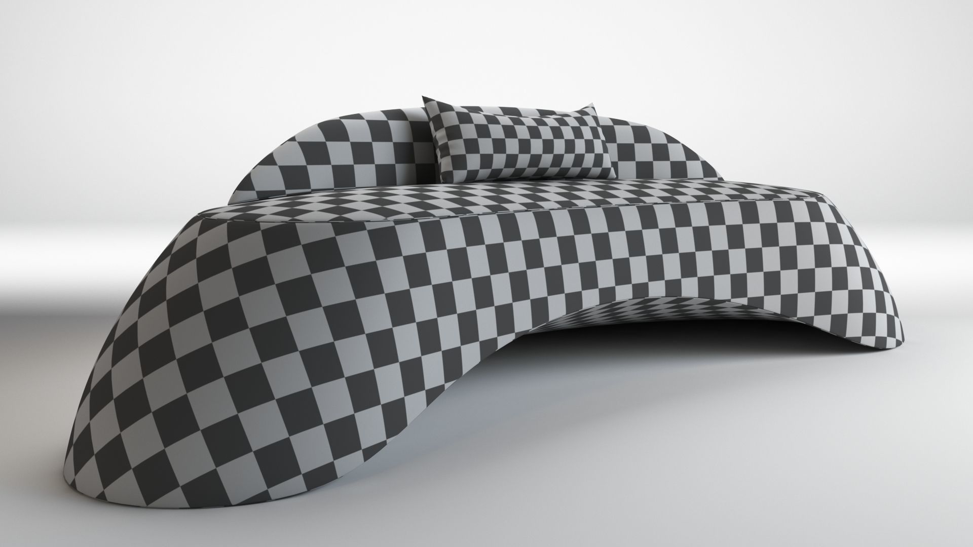 Sofa5 bed with pillow 3D model_7