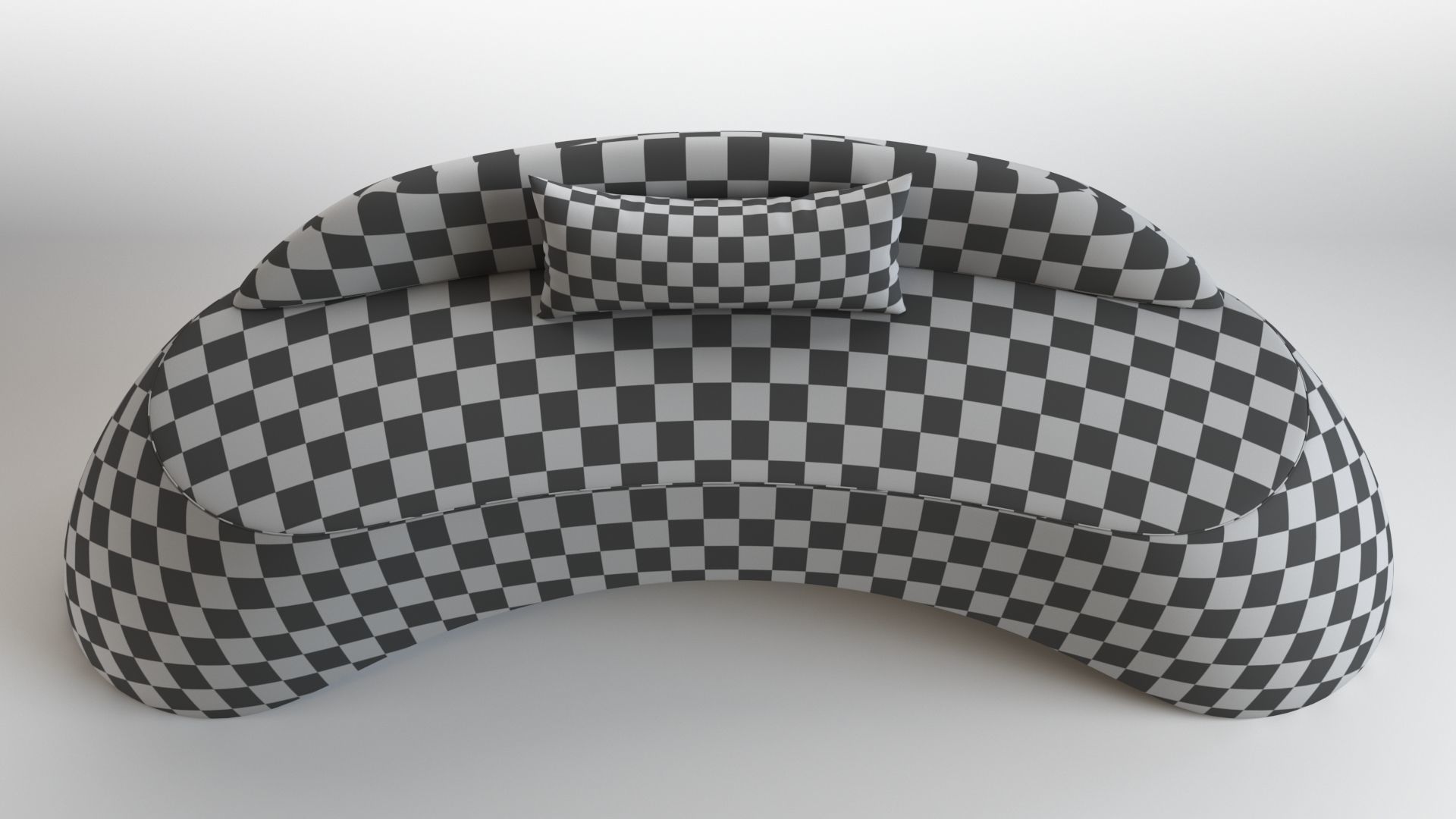 Sofa5 bed with pillow 3D model_8