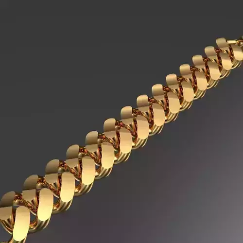 cuban chain  necklace or bracelet  model 6