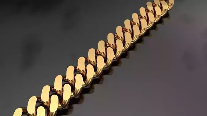 cuban chain  necklace or bracelet model