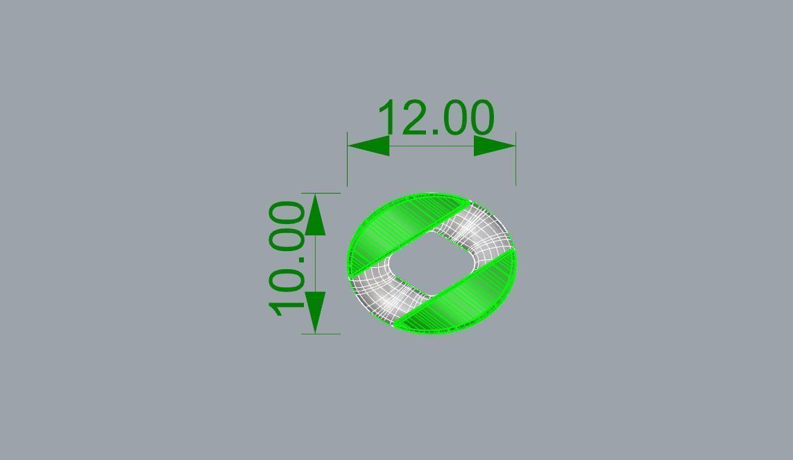 cuban chain  necklace or bracelet new model 3D print model_5