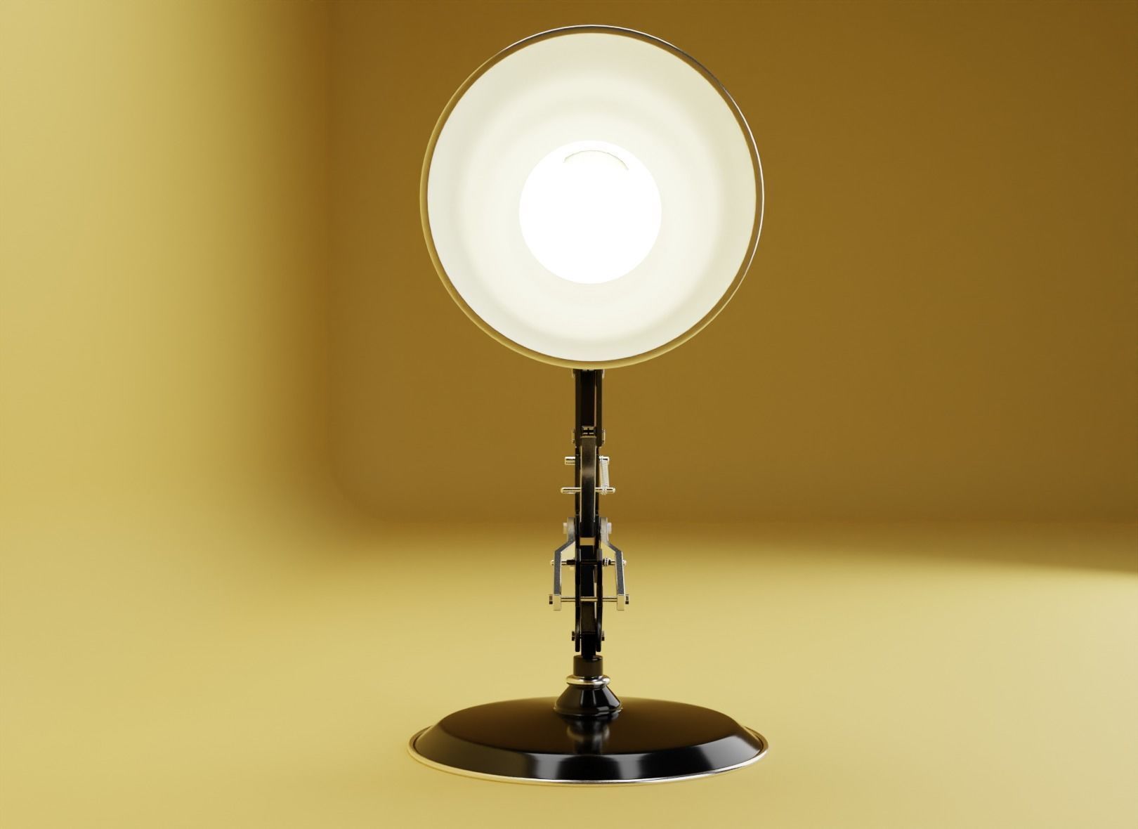 Pixar Lamp Low-poly 3D model_4