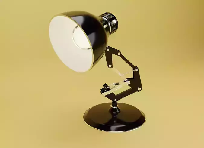 Pixar Lamp Low-poly 3D model