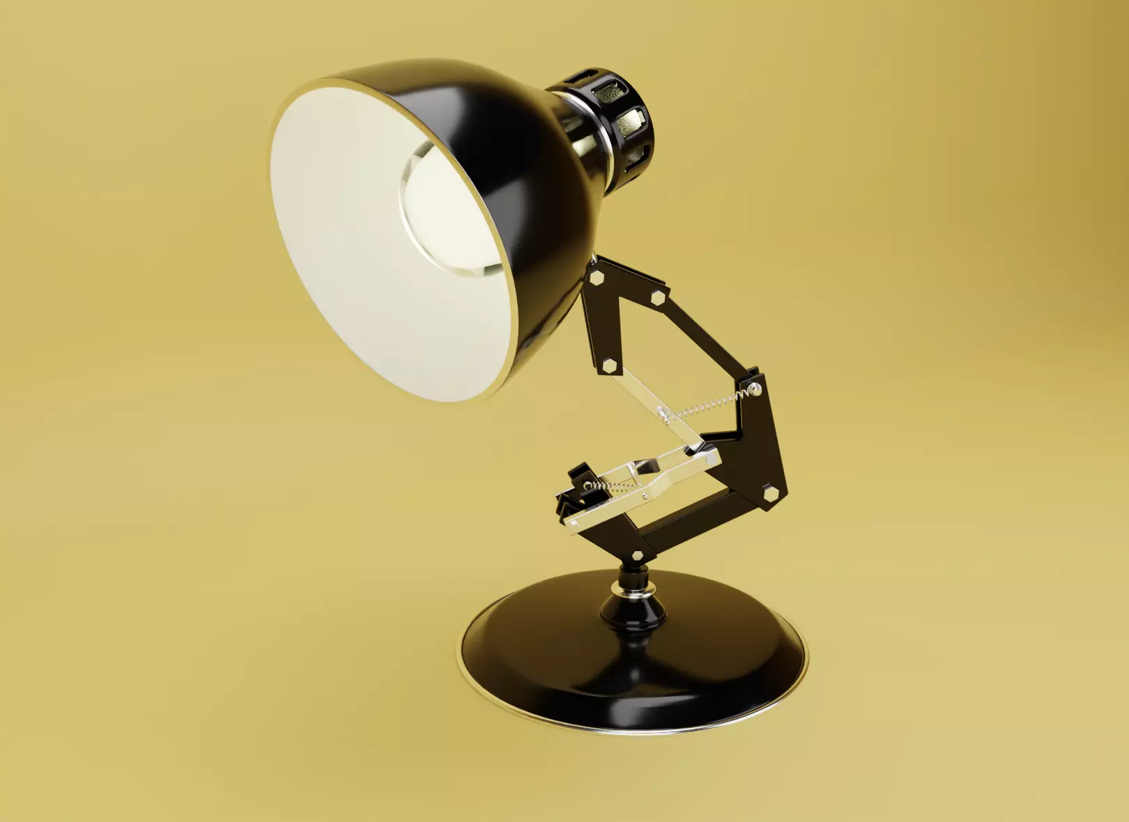 Pixar Lamp Low-poly 3D model_0