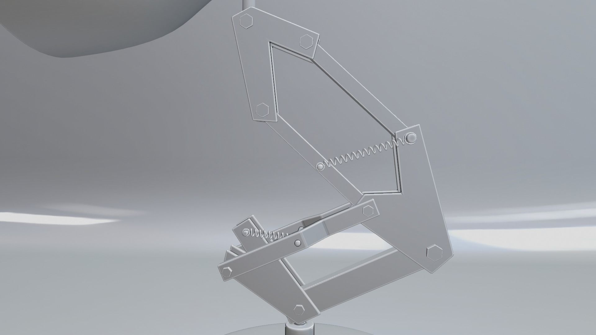 Pixar Lamp Low-poly 3D model_10