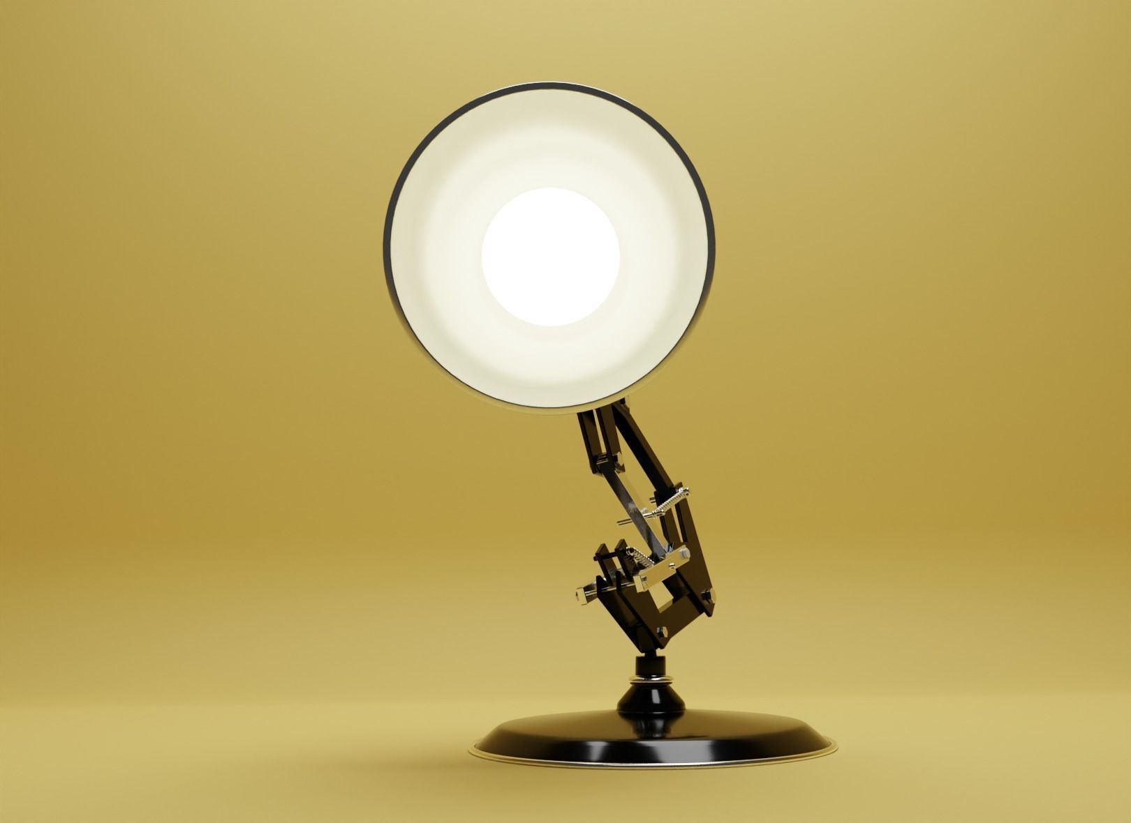 Pixar Lamp Low-poly 3D model_2
