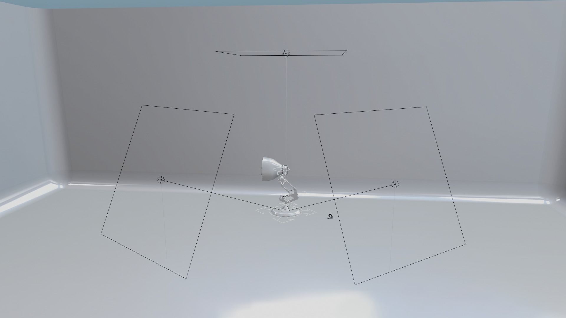 Pixar Lamp Low-poly 3D model_16