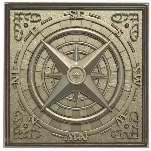 Decorative panel 8 3D model