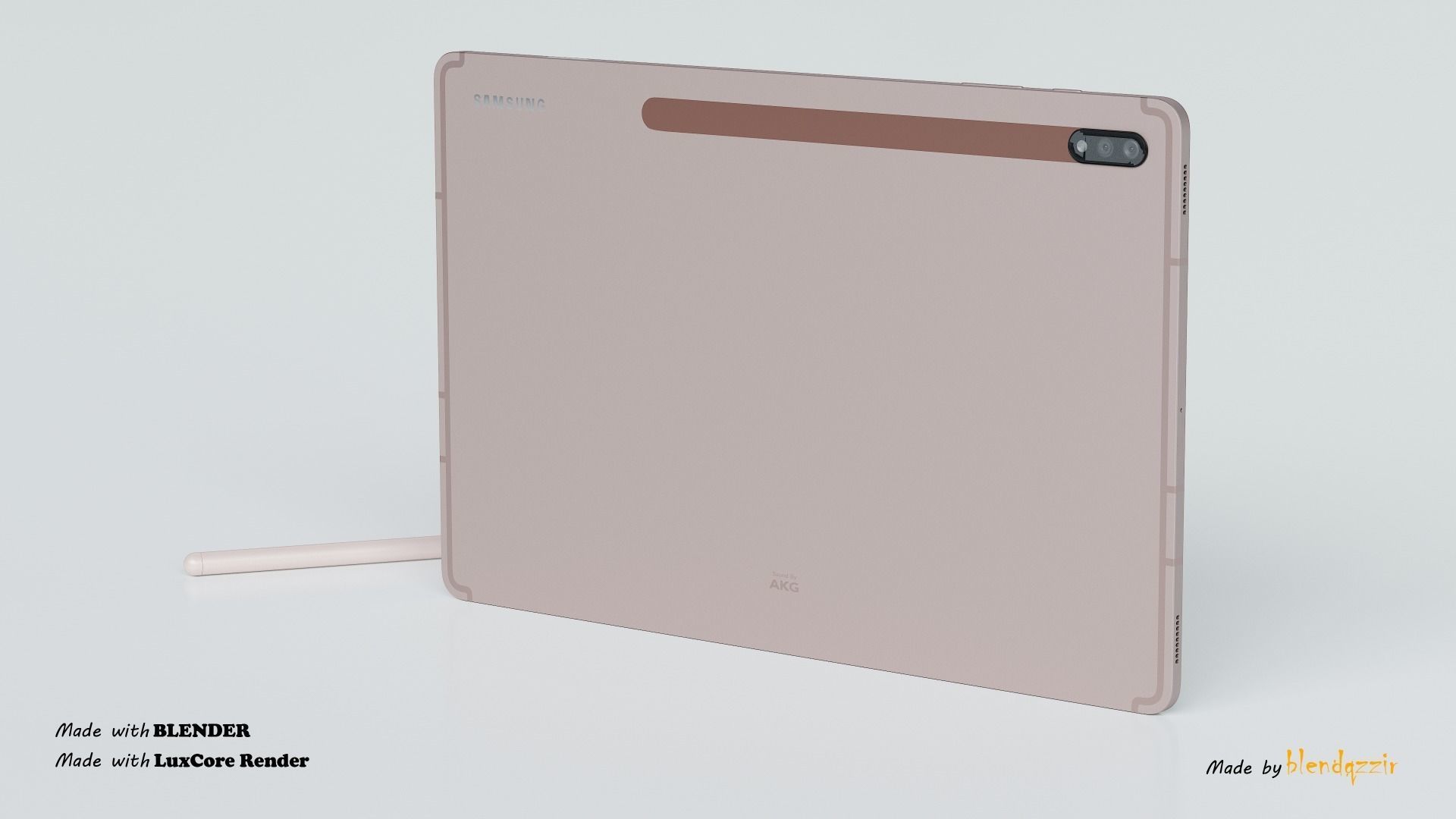 SAMSUNG GALAXY TAB S7 PLUS 5G 3D model_2