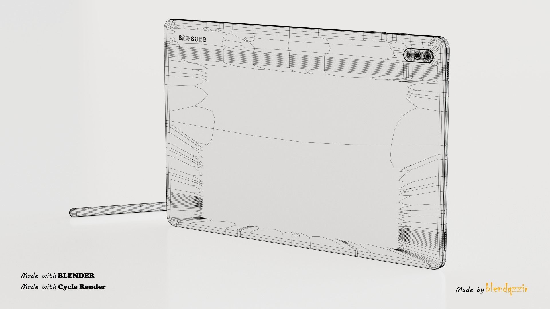 SAMSUNG GALAXY TAB S7 PLUS 5G 3D model_8