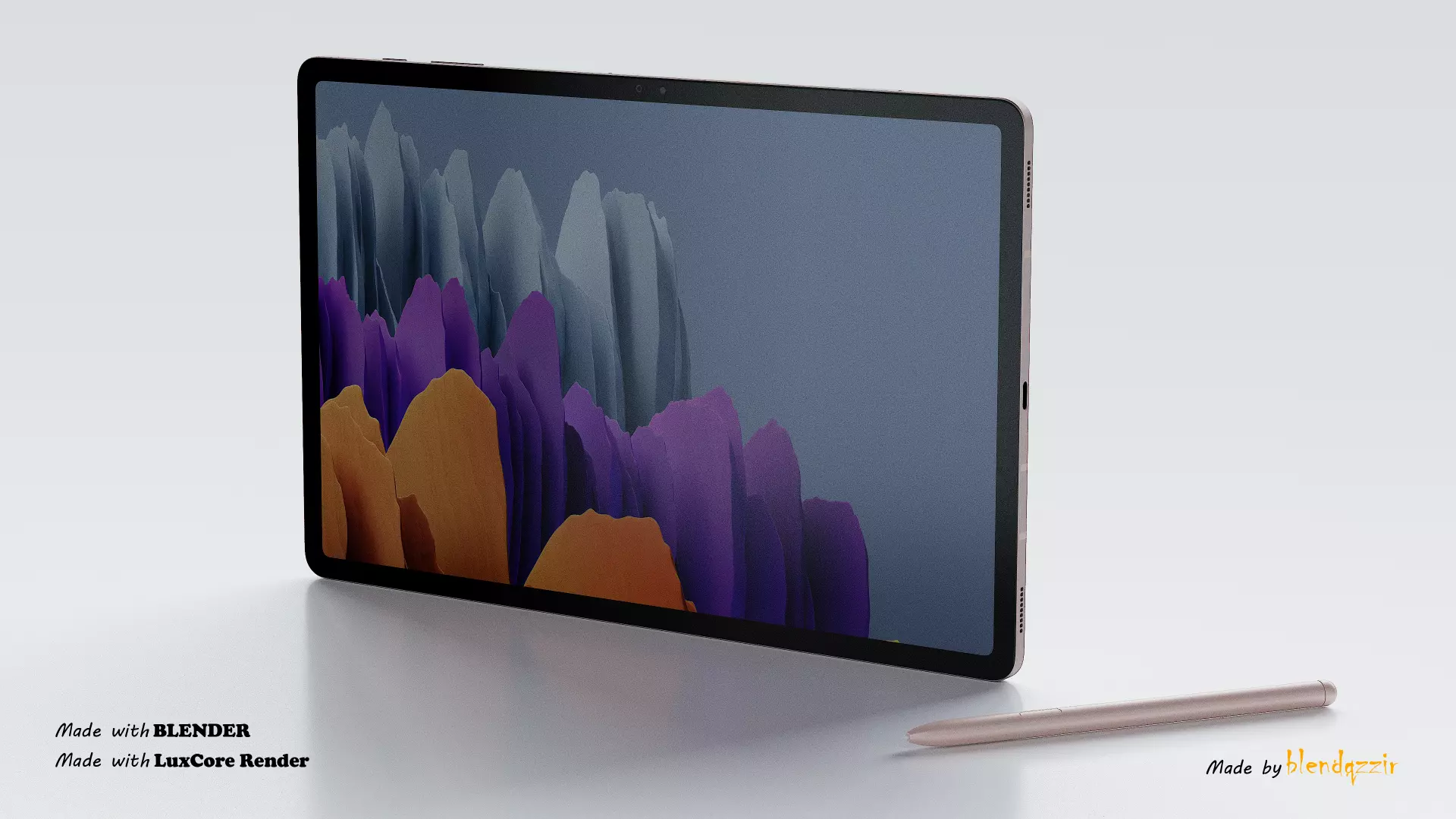 SAMSUNG GALAXY TAB S7 PLUS 5G 3D model_0