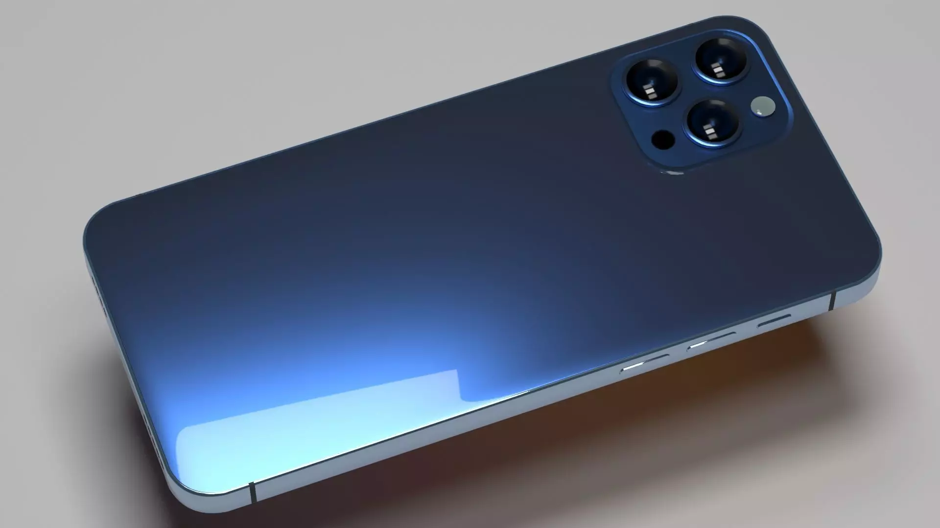 Iphone 12 pro max no port Free 3D model_0