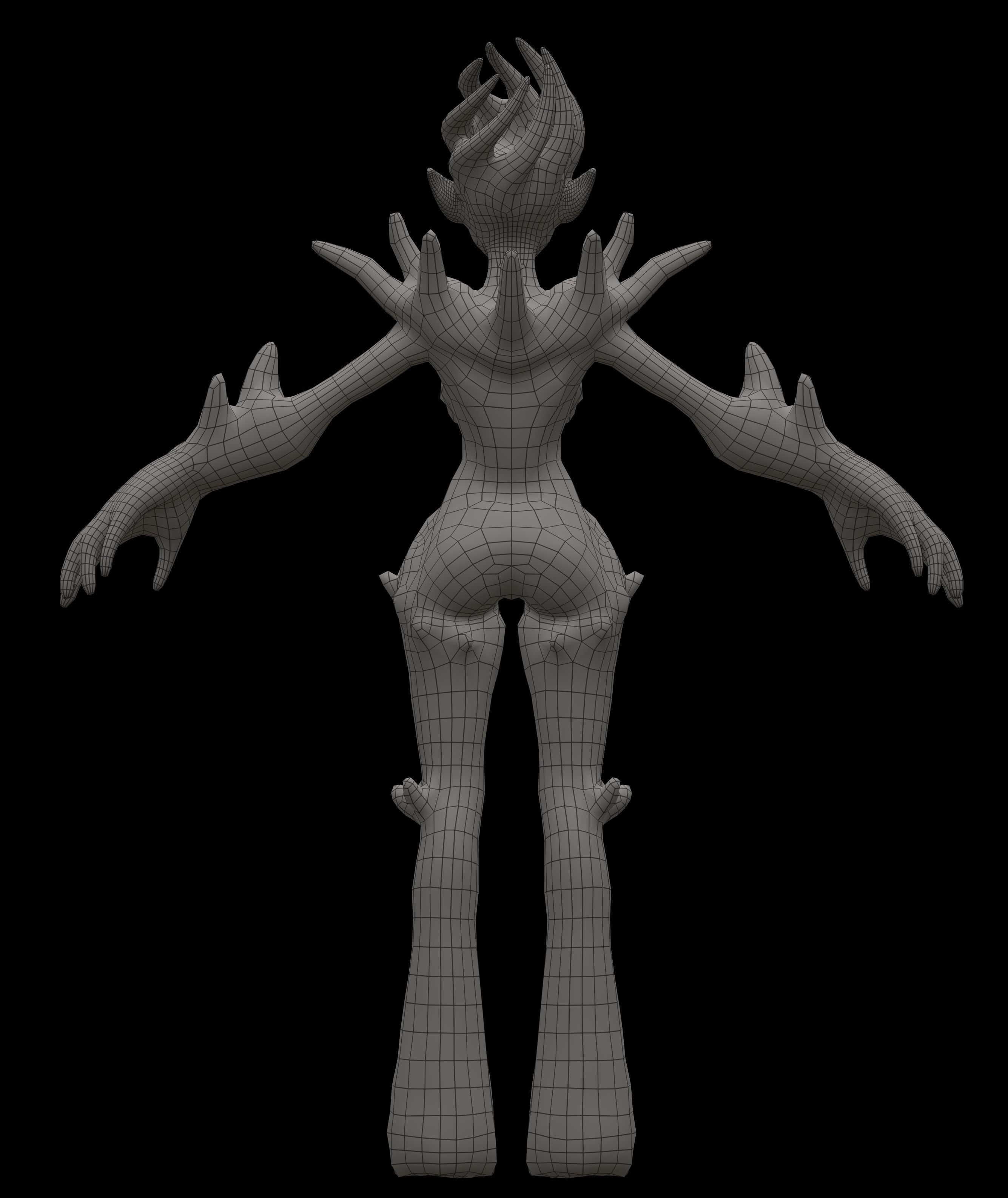 Elementals Pack Low-poly 3D model_24