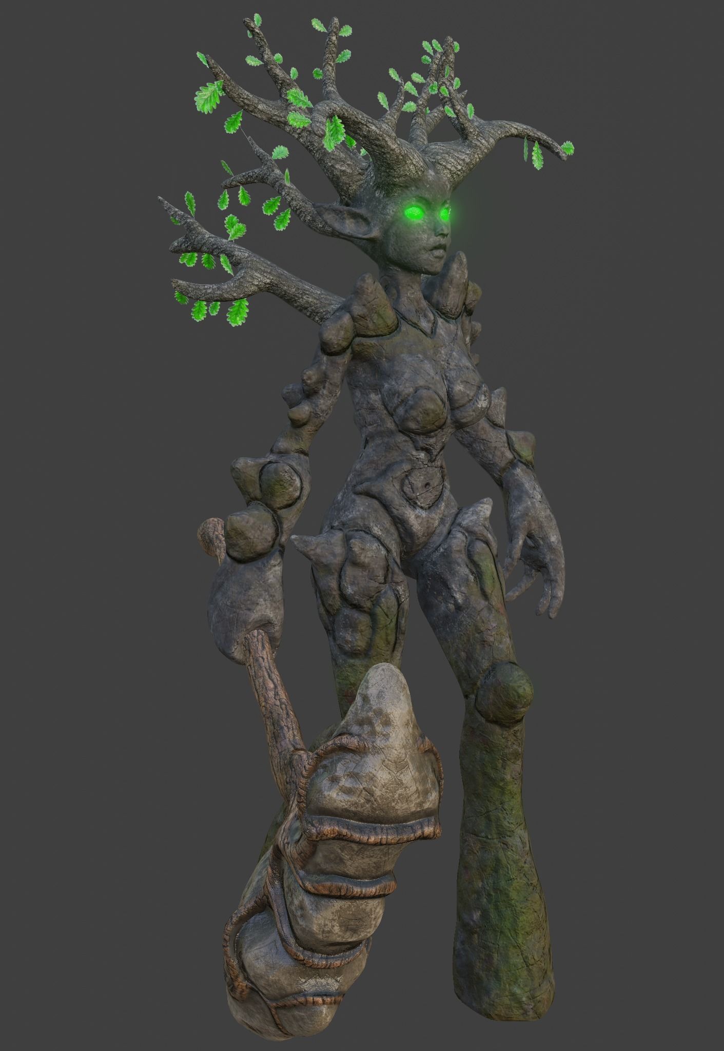 Elementals Pack Low-poly 3D model_2