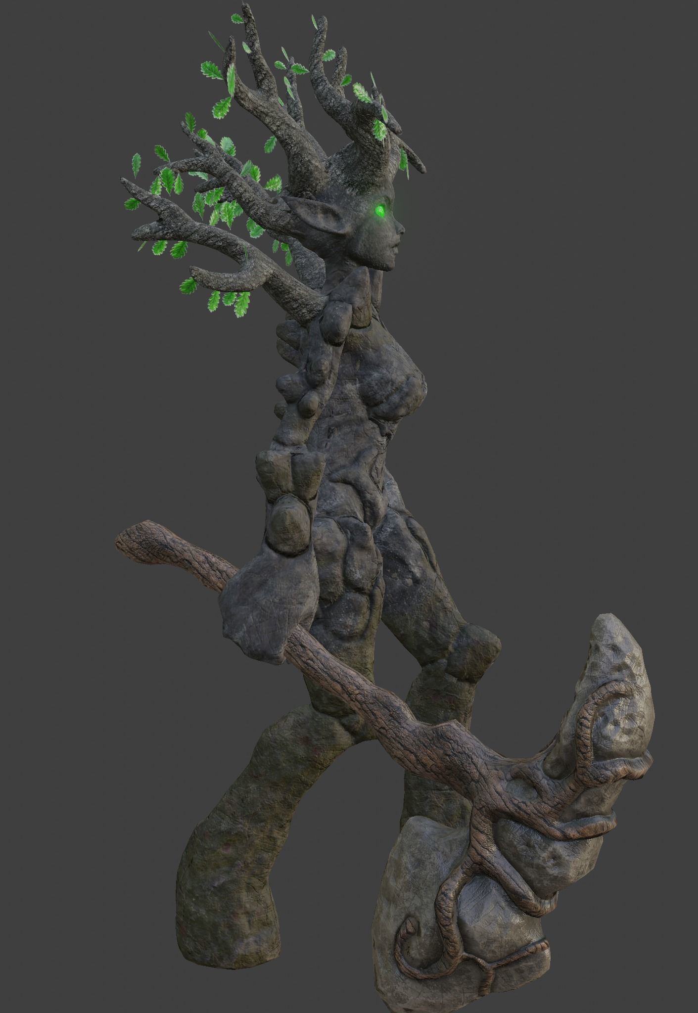 Elementals Pack Low-poly 3D model_3