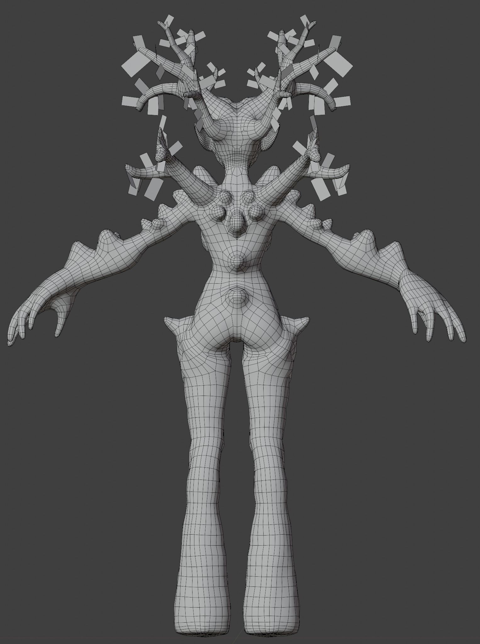 Elementals Pack Low-poly 3D model_6