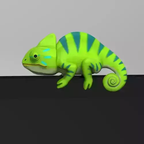 Chameleon for Monitor Climb STL 3D print model