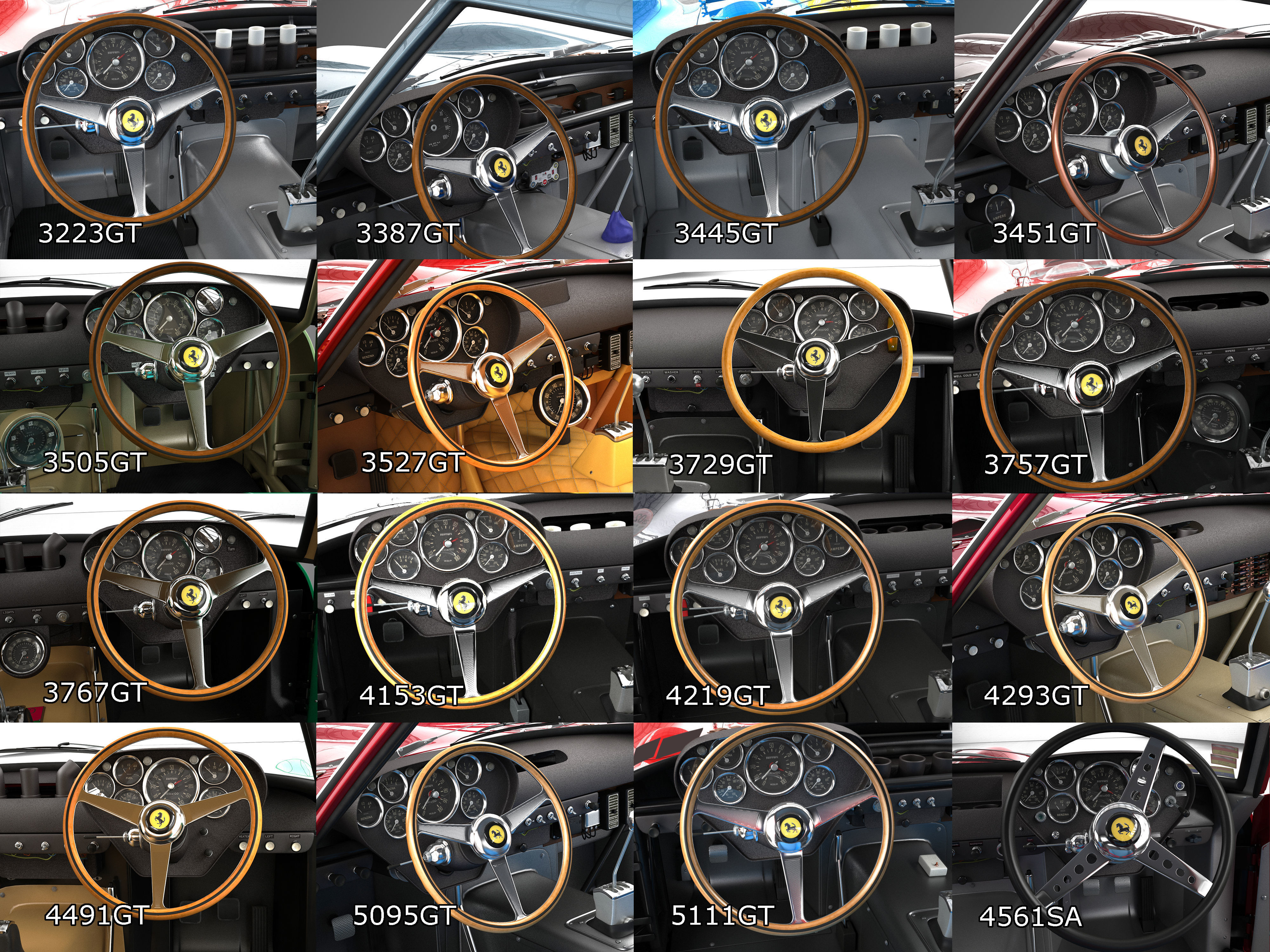 Ferrari 250 GTO Pack Bundle Collection _9