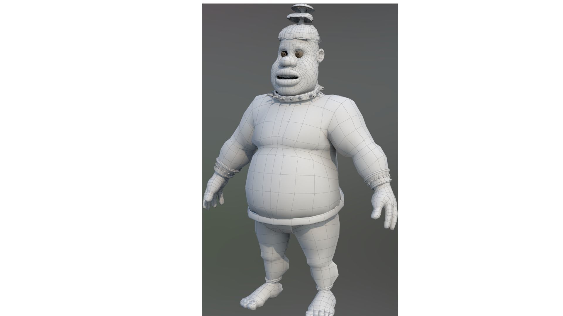 3D African character 3D model_6