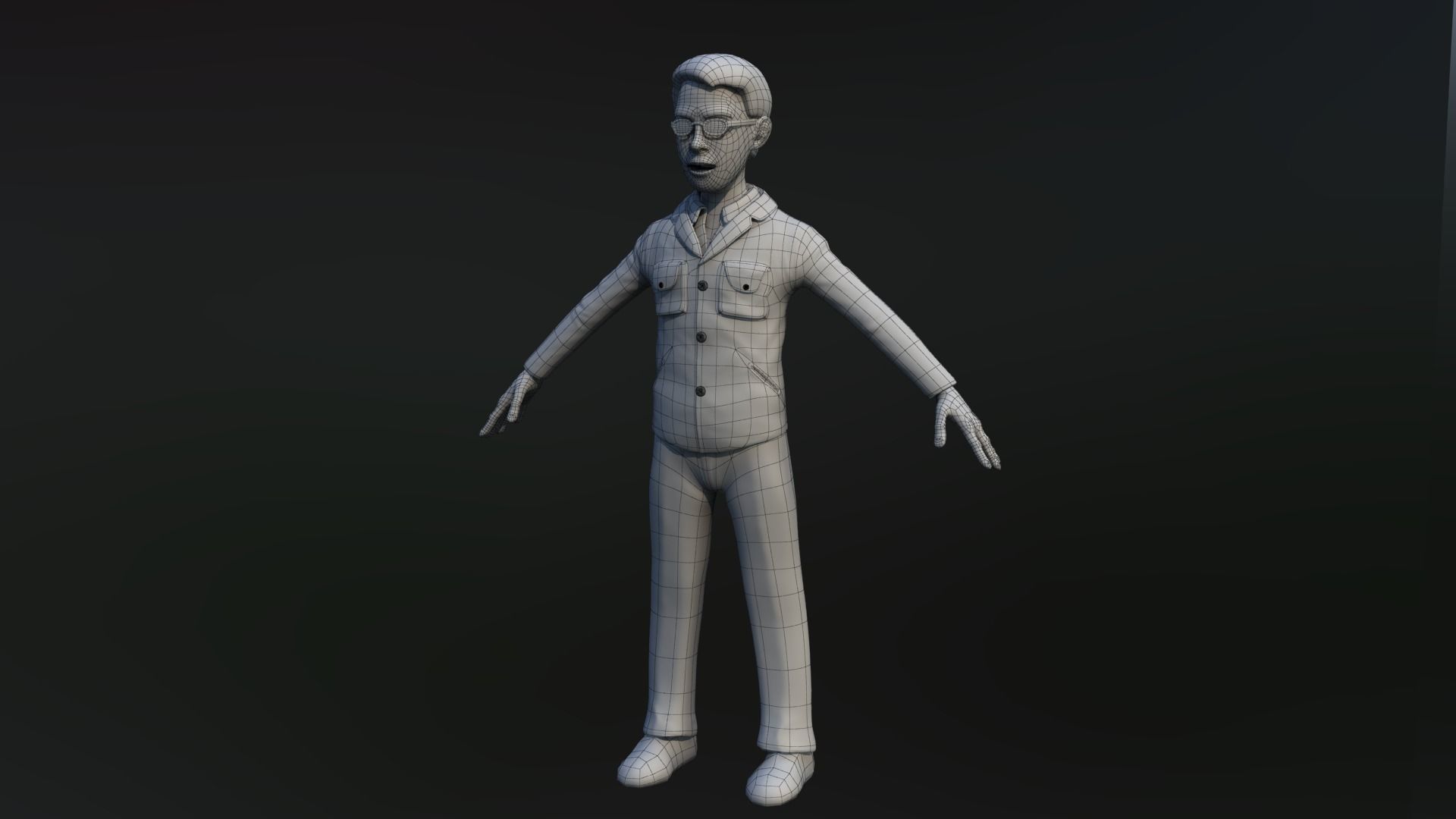 3d Bank Boy 3D model_4