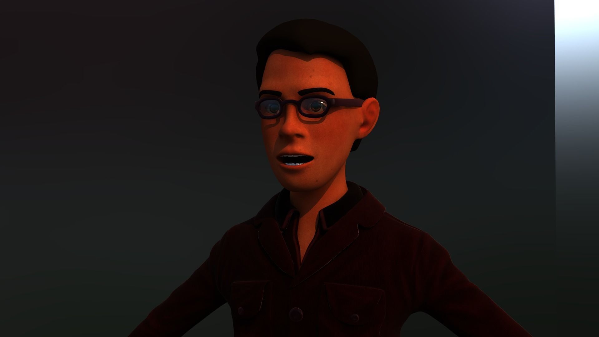 3d Bank Boy 3D model_6