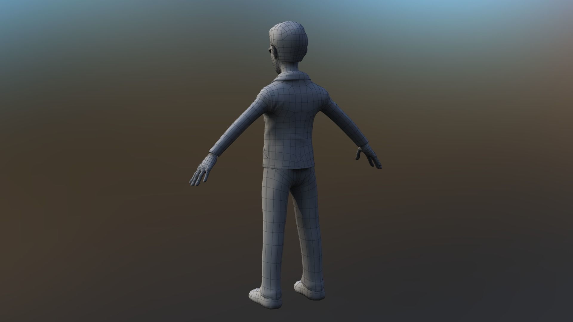 3d Bank Boy 3D model_5