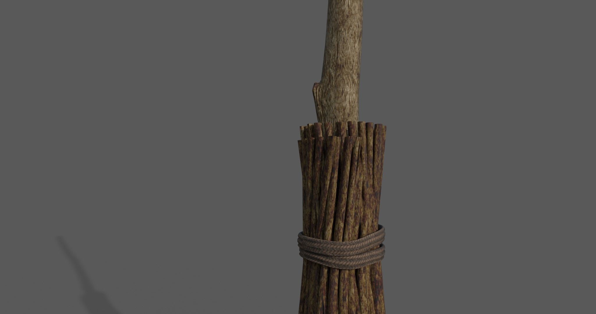 Witch Hat and Broom Stick  3D Model Collection_53