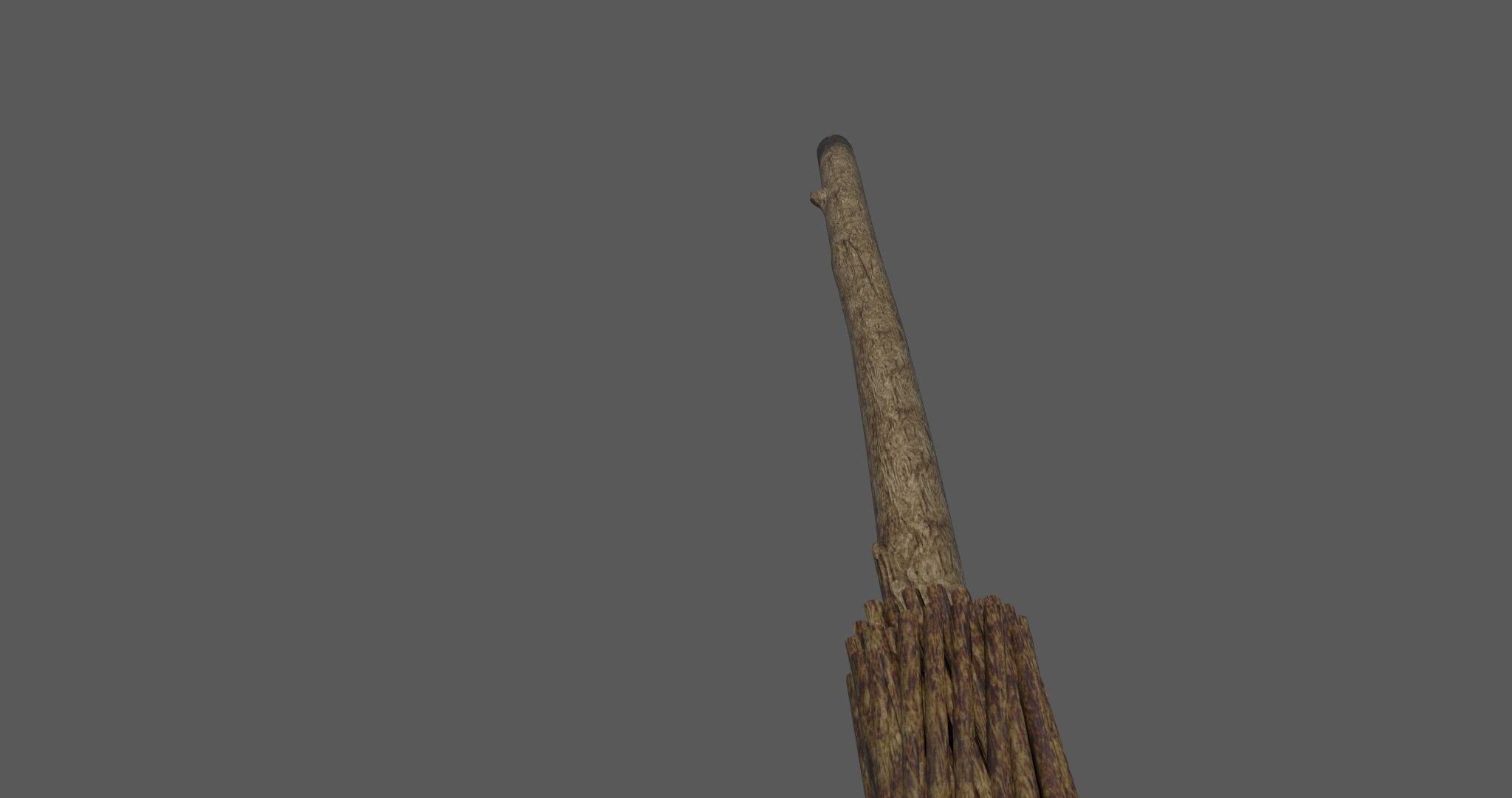 Witch Hat and Broom Stick  3D Model Collection_54