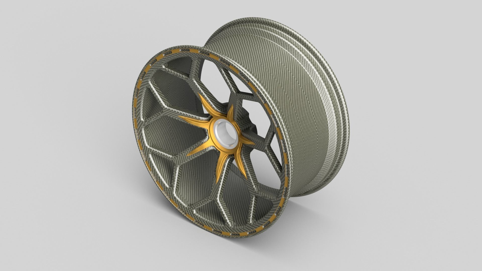 Aventador SVJ Vossen VPS 303  3D print model_1