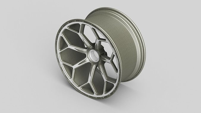 Aventador SVJ Vossen VPS 303  3D print model