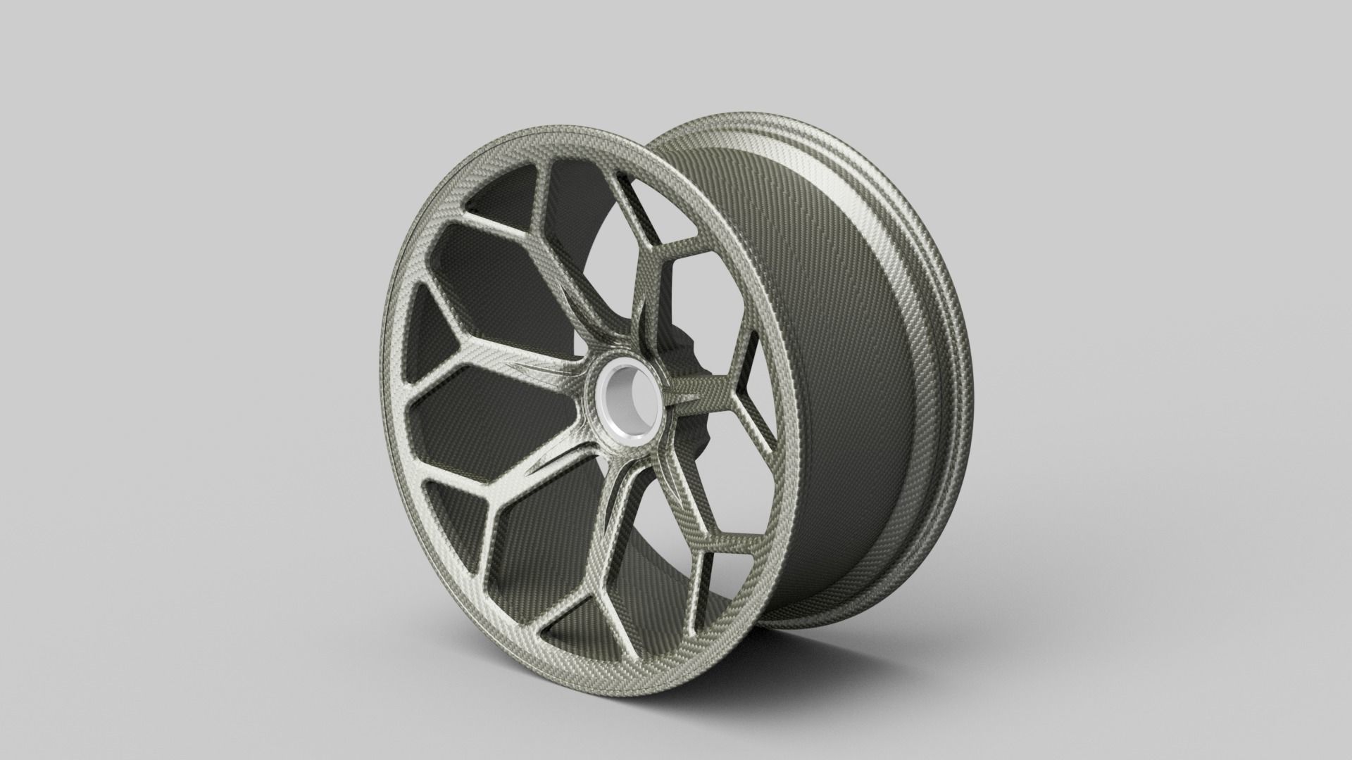 Aventador SVJ Vossen VPS 303  3D print model_3