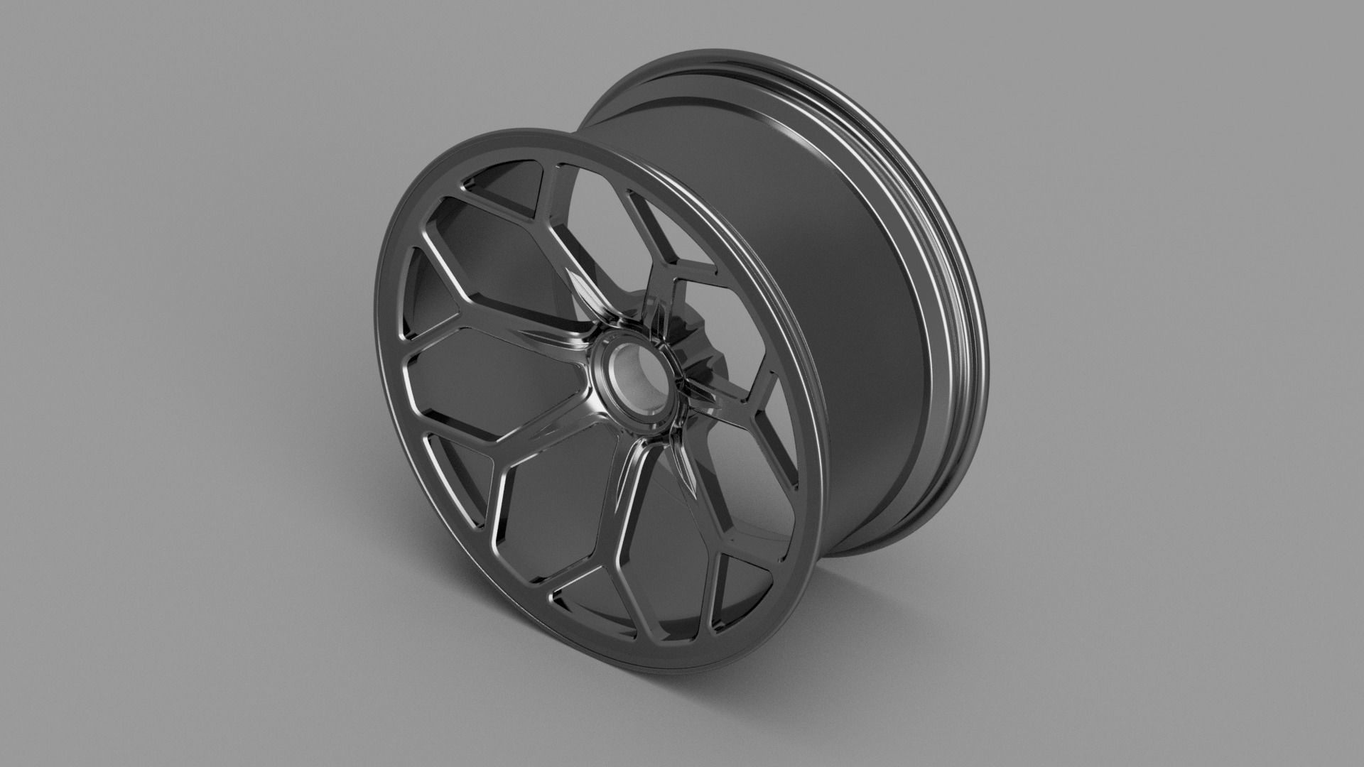 Aventador SVJ Vossen VPS 303  3D print model_4