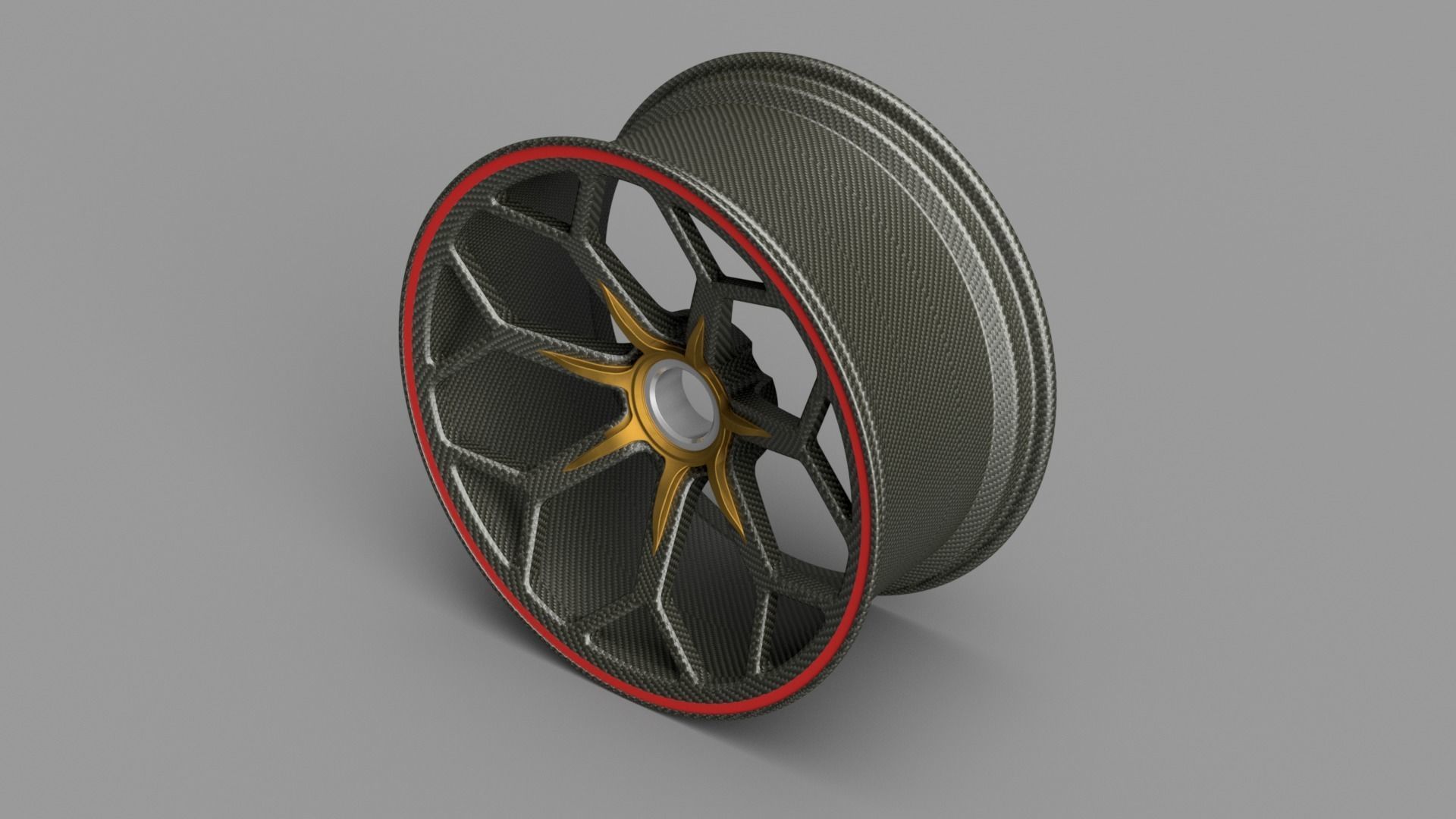 Aventador SVJ Vossen VPS 303  3D print model_2