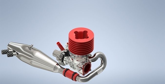 RC Nitro Engine 3D print model