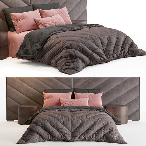 London Bed 02 3D model