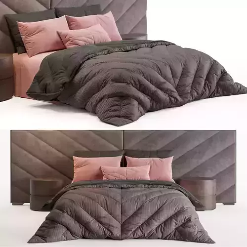 London Bed 02 3D model