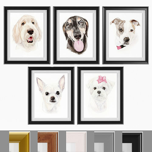 Art Frams 18- Happy Pet Art 2 3D model