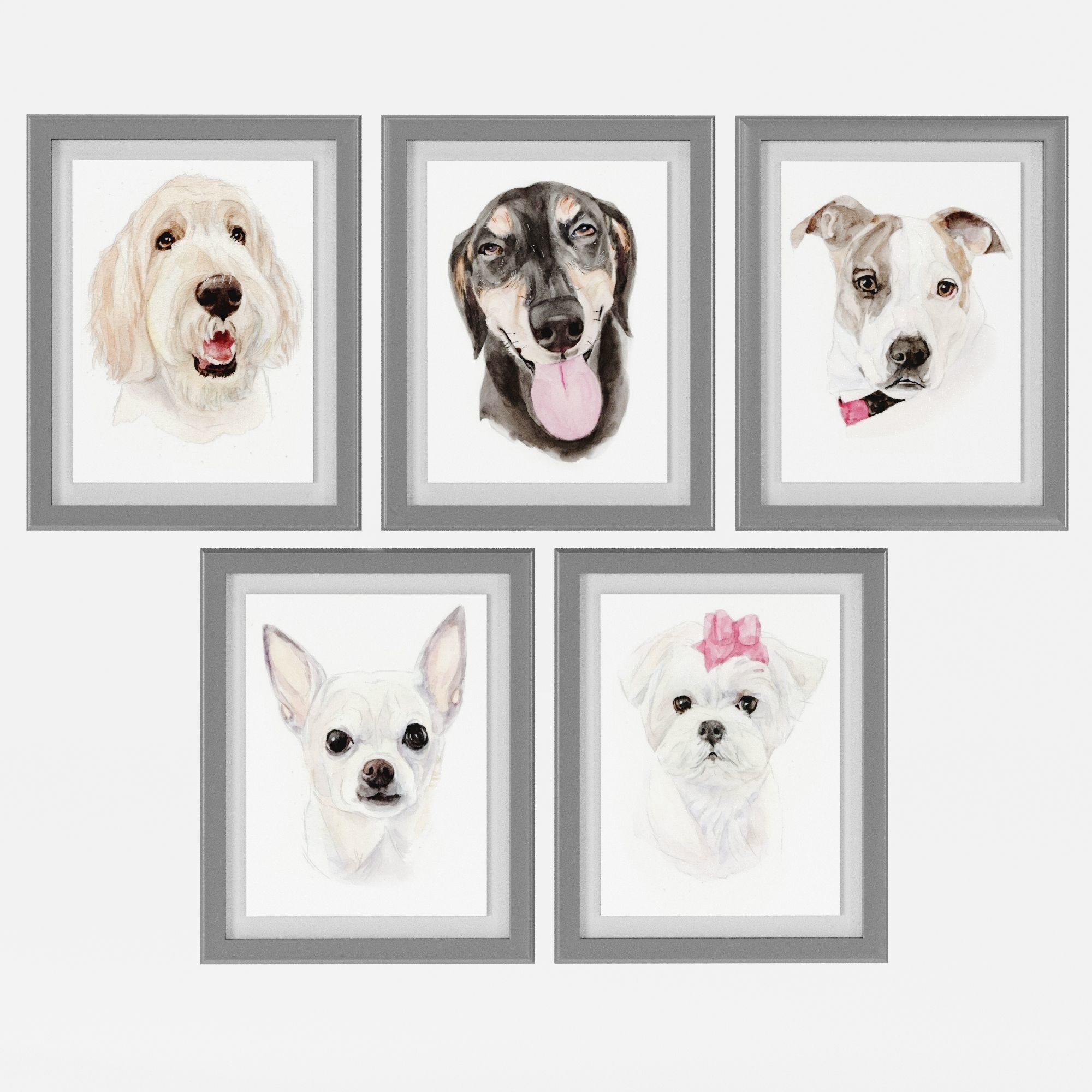 Art Frams 18- Happy Pet Art 2 3D model_2