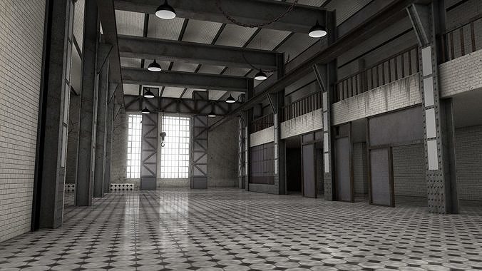 Abandoned Power Plant 3D model