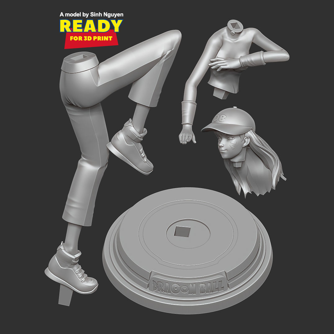 DVA Player 3D print model_2