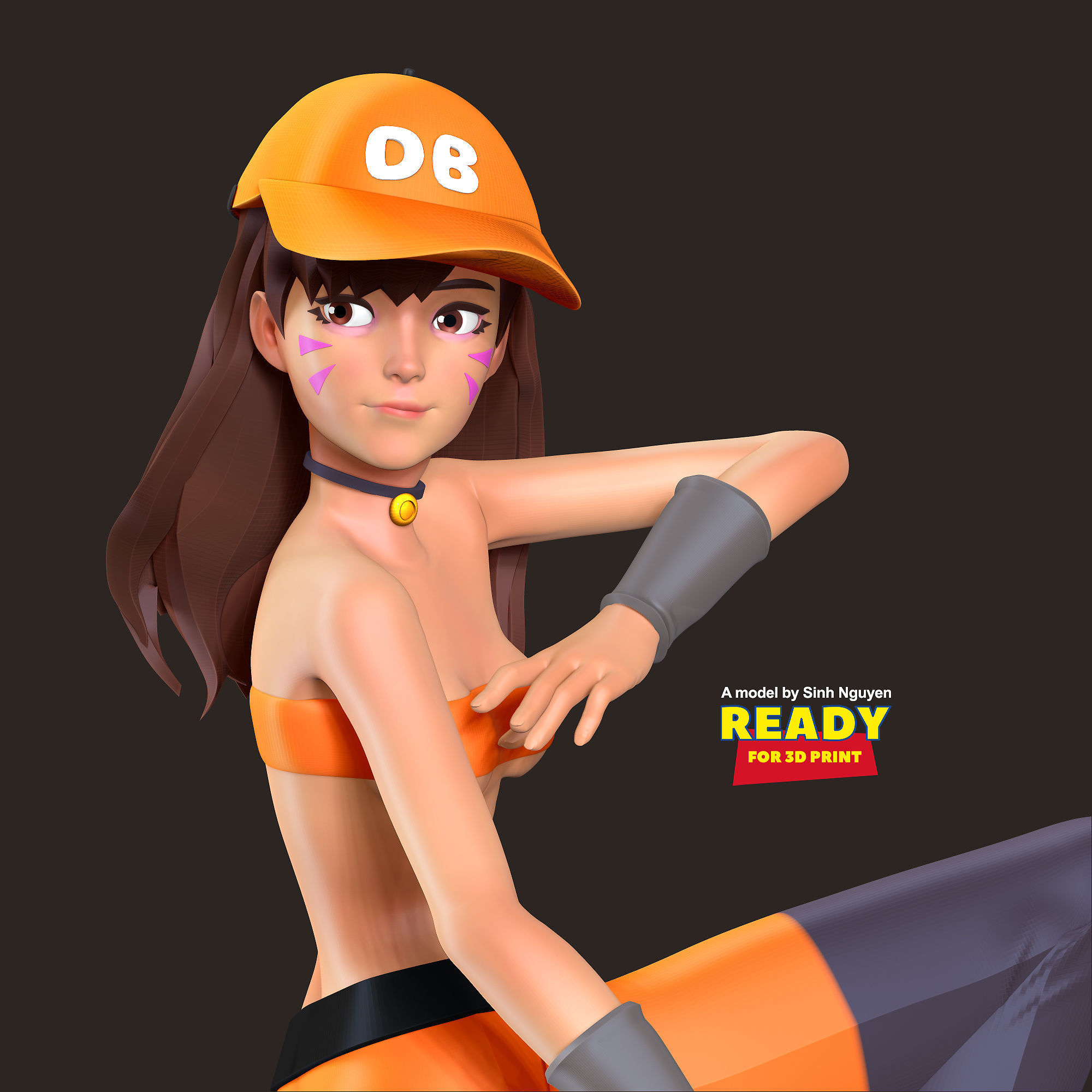 DVA Player 3D print model_6