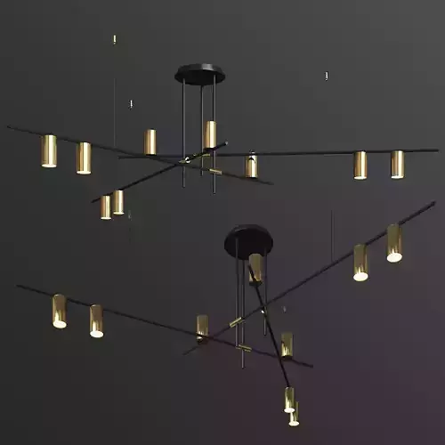 Bokt Contemporary Minimalist 9 Light 