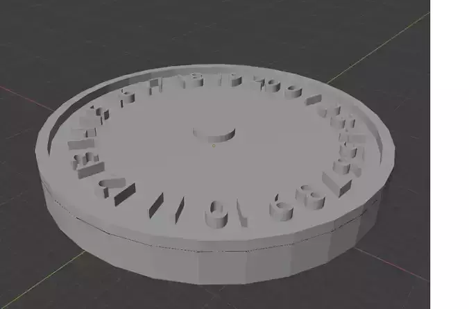 Change 0-20 Wound Tracker 3D print model 3D print model