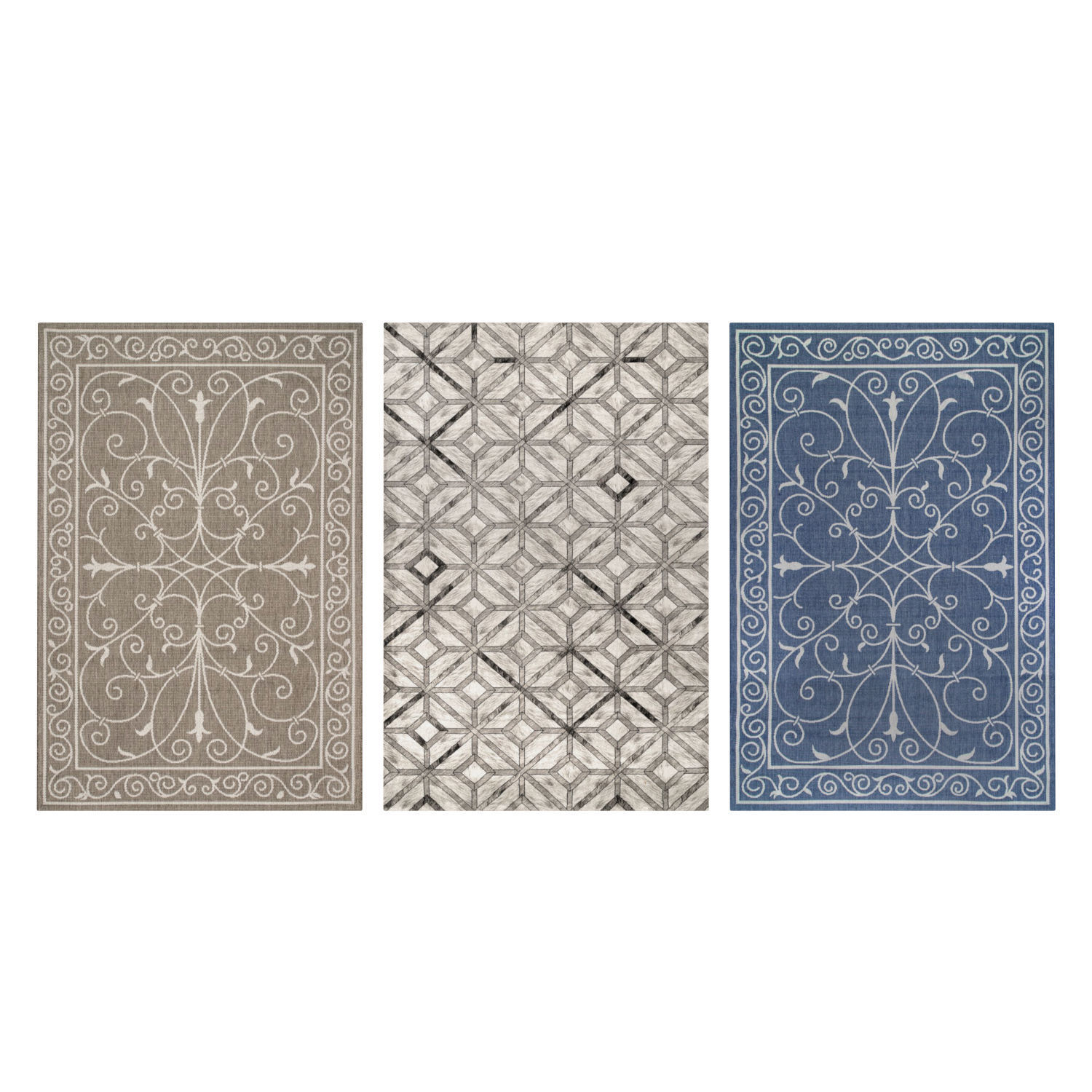 Rug Set 1678 3D model_6