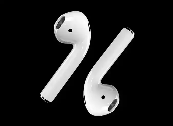 AirPods 3D model apple 3D model