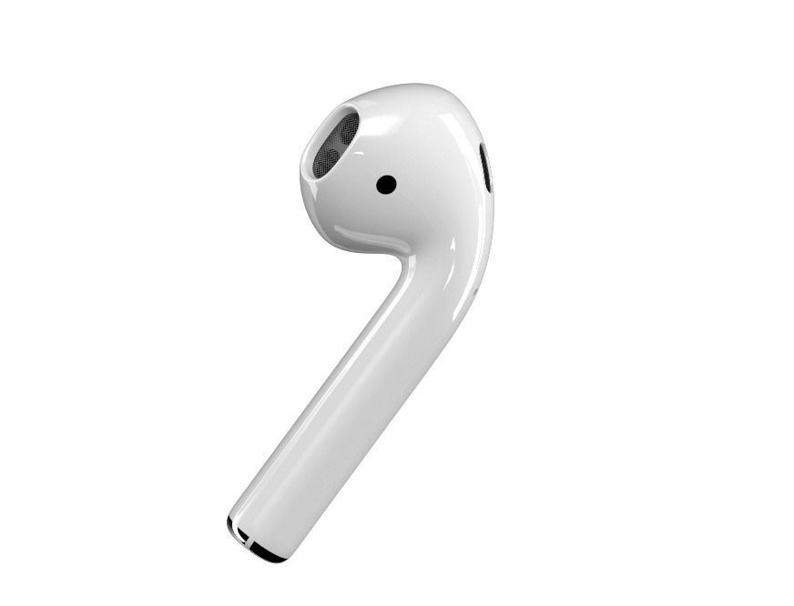 AirPods 3D model apple 3D model_1