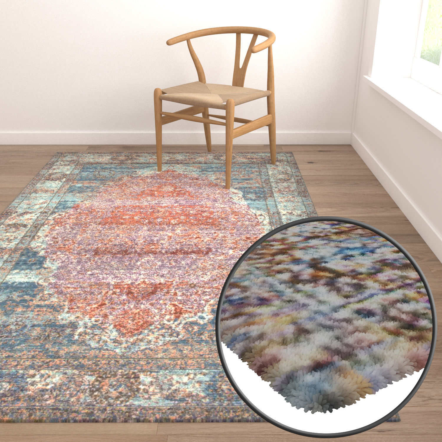 Rug Set 1681 3D model_5