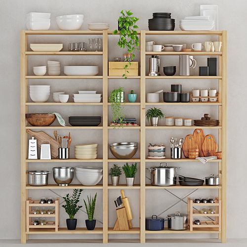 Kitchenware and Tableware 24 3D model