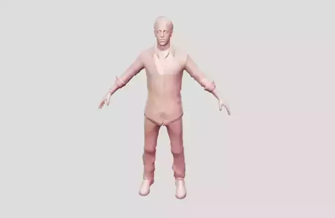 realistic man in suit